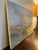 1980s Original Landscape Painting in Pastel Tones, Signed and Dated For Sale - Image 11 of 11