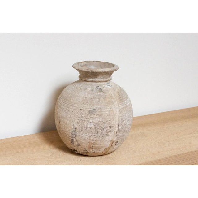 Old Handcarved Pot-Naira For Sale - Image 4 of 11