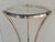 1970s Faux Bamboo Brass Plant Stand For Sale - Image 4 of 14
