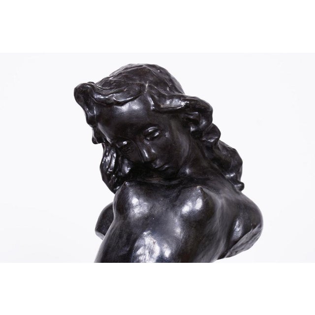 Sculpture Materials Art Deco Plaster Sculpture from Lugs Theodor, Czech, 1920s For Sale - Image 7 of 9