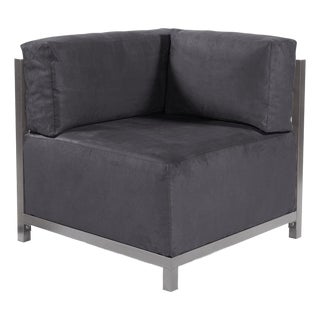 Axis Corner Chair Regency Gray Titanium Frame For Sale