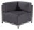 Axis Corner Chair Regency Gray Titanium Frame For Sale