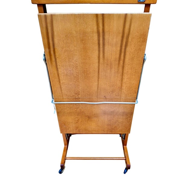 Fratelli Reguitti Ico Parisi for Fratelli Reguitti Italian Valet Stand With Trouser Press For Sale - Image 4 of 10