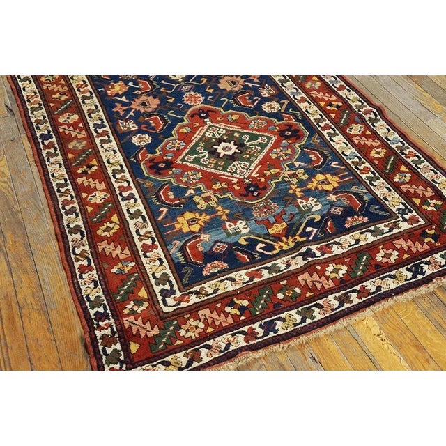 Traditional Antique Caucasian, Kuba Rug For Sale - Image 3 of 5