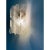 Contemporary Transparent Ricci Murano Glass Gold 24k Wall Sconces by Simoeng, Set of 2 For Sale - Image 3 of 9