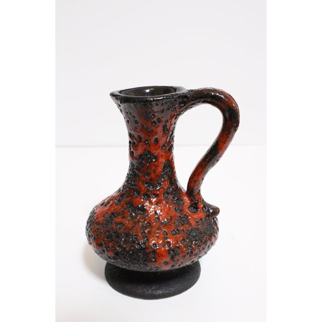 Fat Lava Ceramic Vase by Walter Gerhards, 1970s, in Flawless conditions. Designed 1960 to 1969
