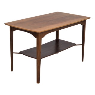 Danish Sofa Table in Teak & Beech, 1970s For Sale