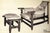 “Jangada” Lounge Chair with Ottoman in Hardwood & Leather, Jean Gillon, 1970s – Lot 213 For Sale - Image 15 of 16