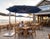 Contemporary Premium Tuuci Oceanmaster Max 9ft Cantilever Umbrella W/ Led Lights For Sale - Image 3 of 6