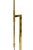 Metal Vintage Laurel Lamp Company Tall Brass Adjustable Floor Lamp For Sale - Image 7 of 7