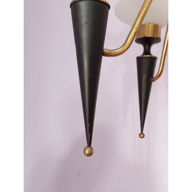 Vintage Floor Lamp from Maison Arlus, France, 1960s For Sale - Image 6 of 18