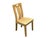 Oriental Light Wood Rough Grain Rectangular Dining Table 4 Chairs Set For Sale - Image 12 of 16
