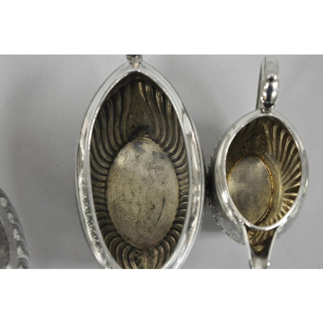 Antique James Dixon & Sons 4186 Victorian Silver Plated Tea Service Set - 4 PCS For Sale - Image 13 of 16