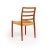 Vintage Niels Otto Møller Model 85 Teak Dining Chairs in Danish Papercord For Sale - Image 10 of 13