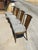 Mid Century Modern Bert England Forward Trend Cane and Brass Accented Dining Chairs, 1950 - Set of 4 For Sale In Dallas - Image 6 of 12