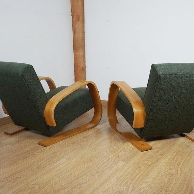 Tank 400 Chairs by Alvar Aalto, 1930s, Set of 2 For Sale - Image 9 of 10