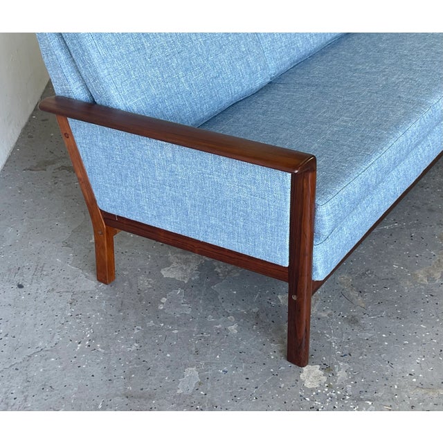 Westnofa Furniture 1960s Danish Mid Century Modern Rosewood Sofa by Westnofa For Sale - Image 4 of 11
