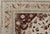 Textile Vintage Oushak Rug With Intricate Medallion in Brown and Ivory 4'8 X 7'2 For Sale - Image 7 of 14
