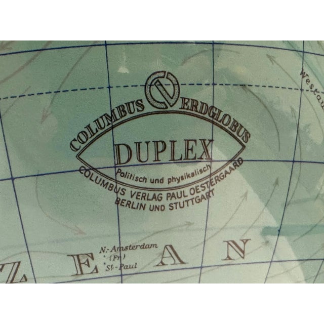 Illuminated Globe by Paul Oestergaard for Columbus Duplex, 1950s For Sale - Image 9 of 12