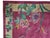 Art Deco 1920s Pink Raspebery Floral Antique Chinese Art Deco Rug 2'6" X 5'0" Knotted Wool Carpet For Sale - Image 3 of 6