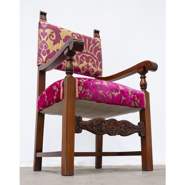 Renaissance Style Chairs, 1950s, Set of 2 For Sale - Image 14 of 16