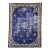 19th Century Chinese Peking Rug, Handwoven Wool, Indigo & Yellow, 10' X 14' For Sale