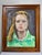 Portrait of Woman in Green, Oil on Canvas, 1980s, Framed For Sale - Image 4 of 16