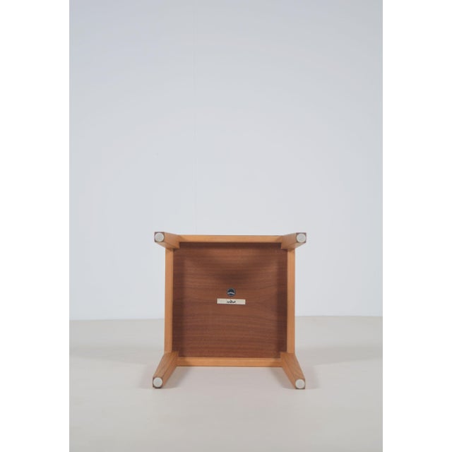 Wood Danish Side Table by Severin Hansen for Haslev Møbelsnedkeri, 1960s For Sale - Image 7 of 9