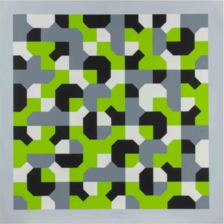 Bruno Munari, Peano Curves, 1991, Screen Print For Sale
