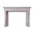 Antique Louis XV Style Plaster Fireplace Mantel For Sale - Image 9 of 9