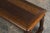 French Louis XVI Style Tiger Oak Trestle Dining Bench For Sale - Image 10 of 12