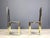 Hollywood Regency Vintage French Dining Chairs in Brass, 1970s, Set of 6 For Sale - Image 3 of 13