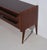 Brown Mid-Century Modern Italian Chest of Drawer with Glass Top, 1950s For Sale - Image 8 of 9