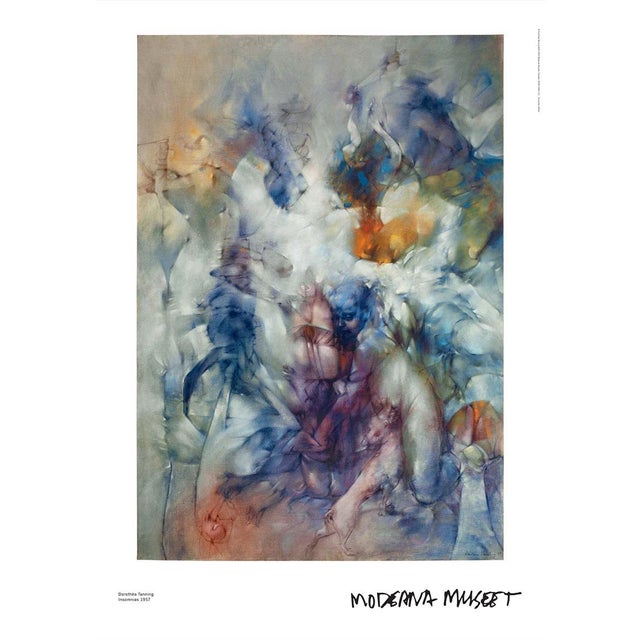 Dorothéa Tanning Insomnias Official Exhibition Poster Dimensions: 19,6 x 27,5 in / 50 x 70 cm Sold unframed