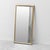 Gold Wall Mirror with Brass Frame, 1970s For Sale - Image 8 of 8