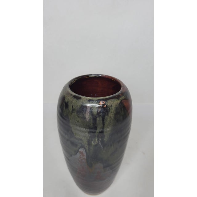 Stoneware Vase by Brigitte Sabatier, 1990s For Sale - Image 4 of 8