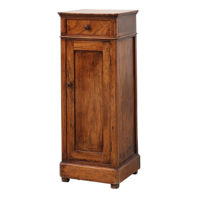 Art Deco Walnut Bedside Cabinet, Belgium, 1920s For Sale