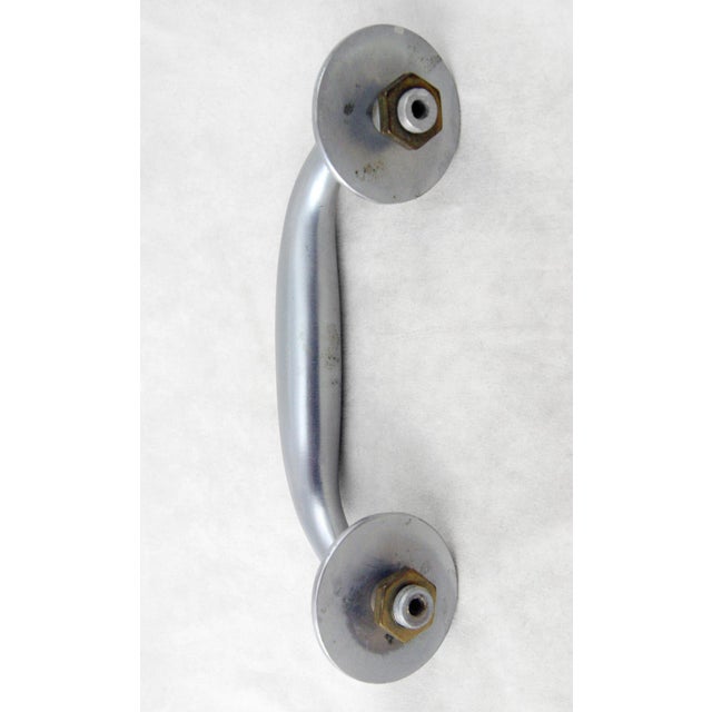 Modern Vintage Modern 7.5 In. Brushed Nickel Passage Door Pull Handle For Sale - Image 3 of 3