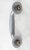 Modern Vintage Modern 7.5 In. Brushed Nickel Passage Door Pull Handle For Sale - Image 3 of 3