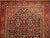 19th Century Persian Malayer in All Over Pattern in Navy Blue, Red, Ivory For Sale - Image 4 of 12