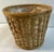 Mid-Century Modern Vintage Wicker Planter Basket For Sale - Image 3 of 6