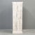 White Narrow Cabinet From Reclaimed Antique Architectural Elements For Sale - Image 10 of 10