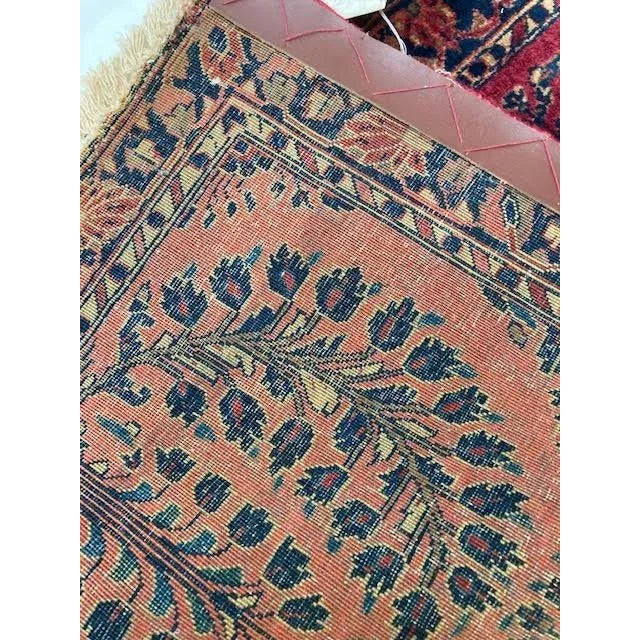 1920s Vintage Persian Sarouk Rug For Sale - Image 4 of 6