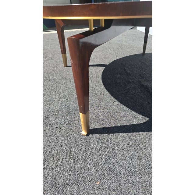 Vintage Baker Furniture Coffee Table STyl Thomas Pheasant Vendome Cocktail Table For Sale - Image 11 of 15