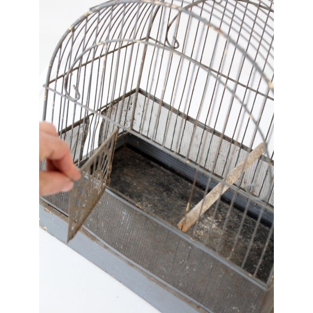 Antique Crown Birdcage For Sale - Image 9 of 14