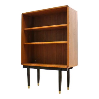 1960s Mid Century Teak Bookcase For Sale