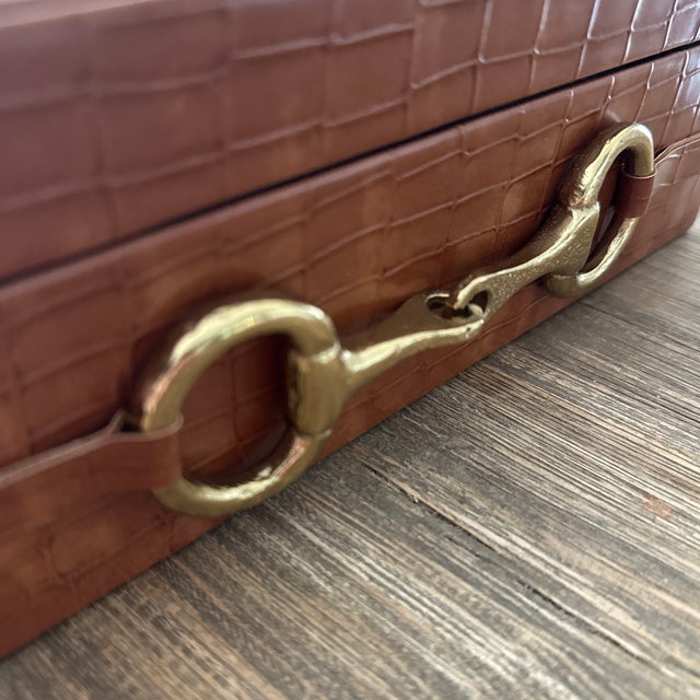 2000 - 2009 Horsebit Crocco Box For Sale - Image 5 of 7