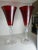 Glass 1970s Lenox Ruby Red Water Glasses Lc71 Blown Glass Paired W/2 Elegance by Lenox Rhythm Champagne Flutes 4 Glasses For Sale - Image 7 of 12