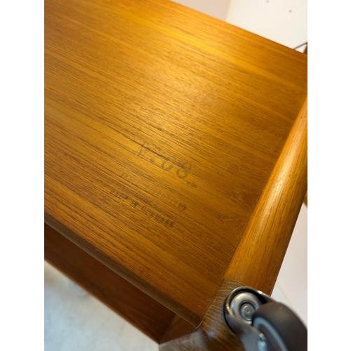 No. 708 Serving Trolley in Teak by Aksel Kjersgaard for Odder Møbler For Sale - Image 6 of 11