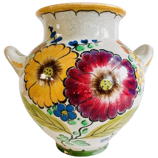 Mid-Century Modern Royal Vase from Gouda Holland, 1940s For Sale - Image 6 of 6